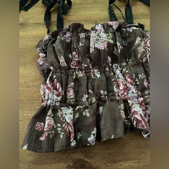 Brock Collection x H&M Lyocell-Blend Top Size Medium - Picture 7 of 8